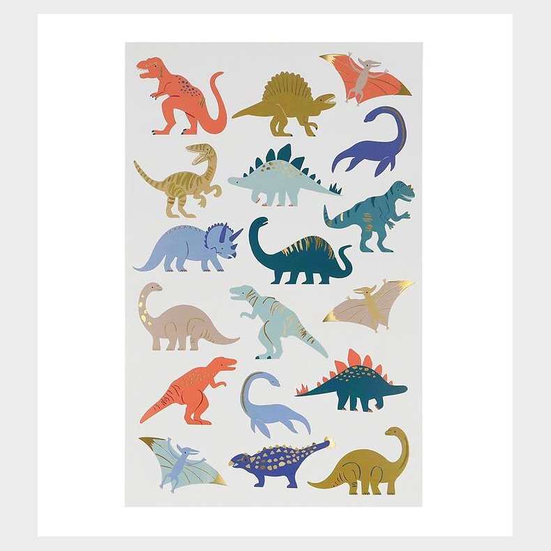 Meri Meri Tatoveringer - Dinosaurs Tattoo Sheet