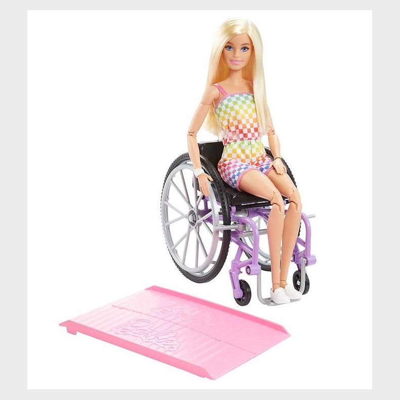 Barbie Dukke - Fashionista Wheelchair Checkers