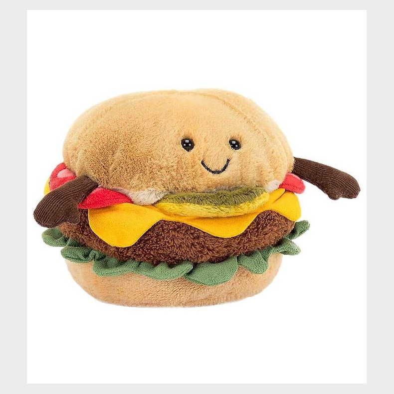 Jellycat Bamse - 11 cm - Amuseable Burger