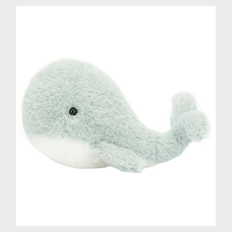 Jellycat Bamse - 13 cm - Wavelly Whale Grey