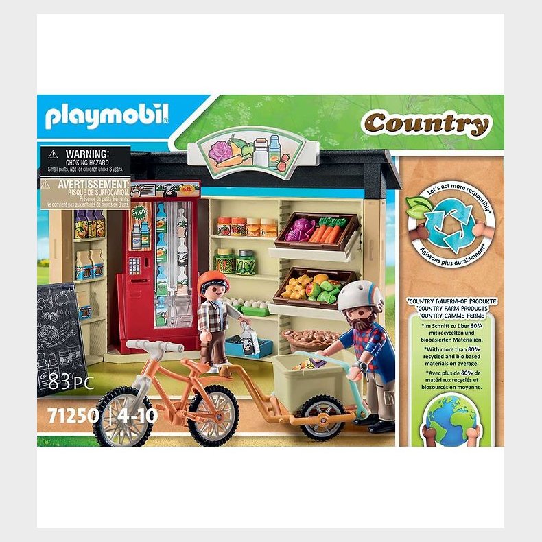 Playmobil Country - Farm Shop - 71250 - 83 Dele