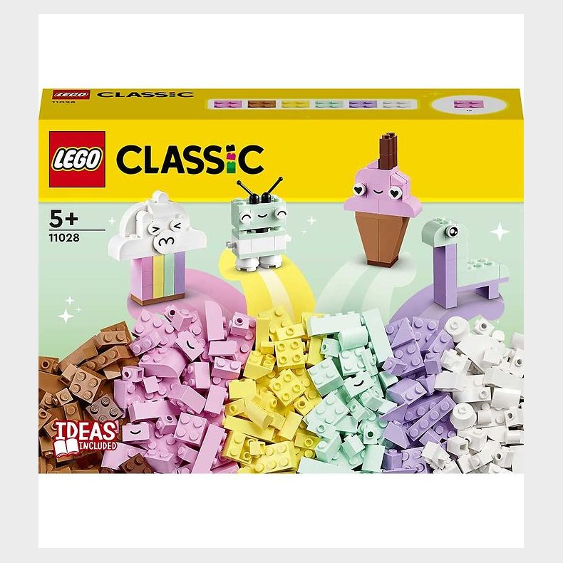 LEGO Classic - Kreativt Sjov Med Pastelfarver 11028 - 333 Dele