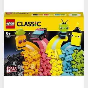 LEGO Classic - Kreativt Sjov Med Neonfarver 11027 - 333 Dele