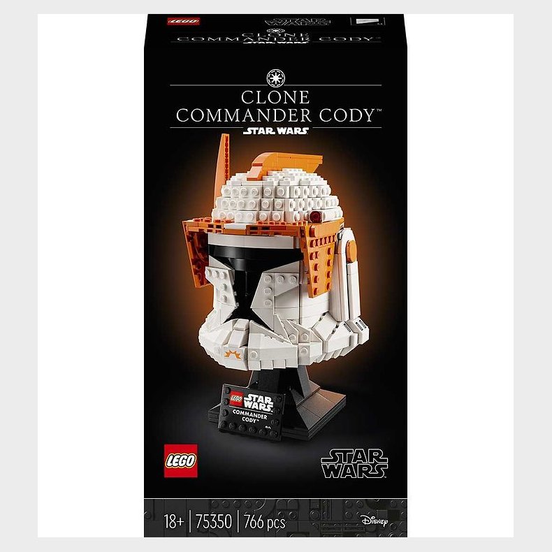 LEGO Star Wars - Klonkommandr Codys Hjelm 75350 - 766 Dele