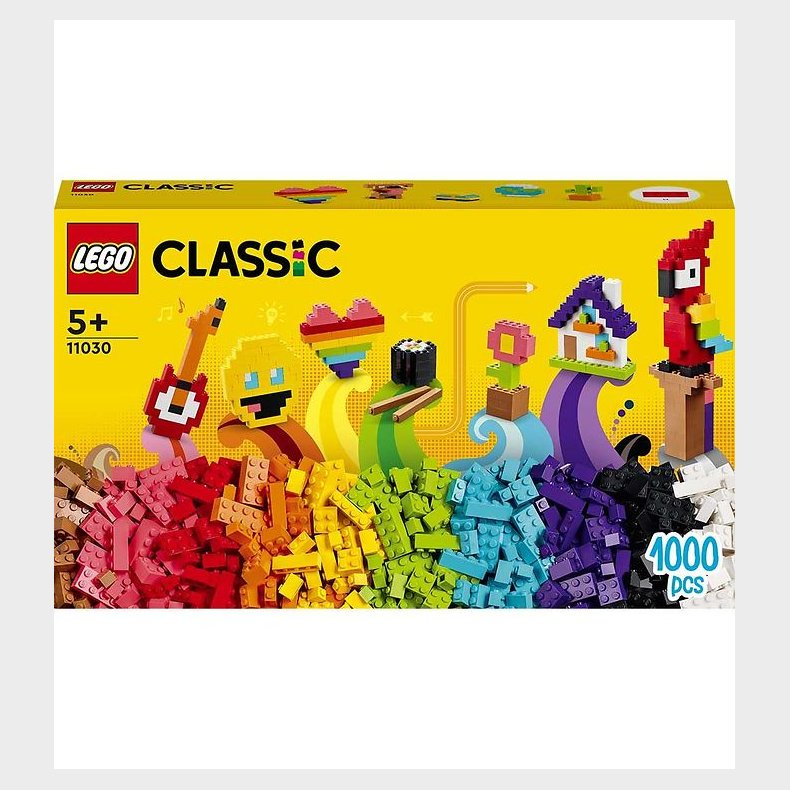 LEGO Classic - Masser Af Klodser 11030 - 1000 Dele