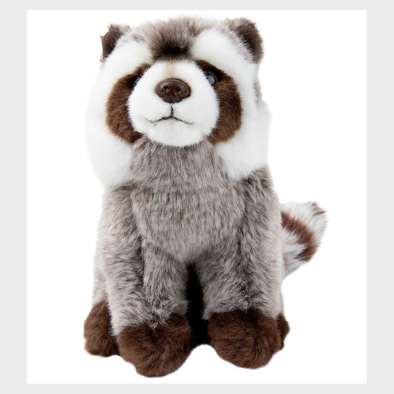 Bon Ton Toys Bamse - 23 cm - Raccoon - Gr/Hvid