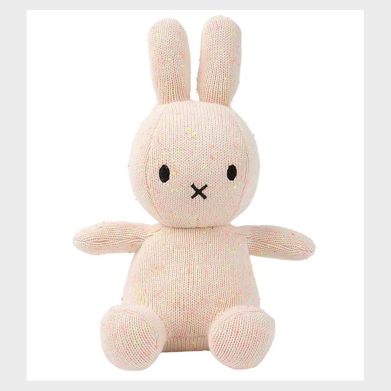 Bon Ton Toys Bamse - 23 cm - Miffy Sitting Organic Cotten - Rose