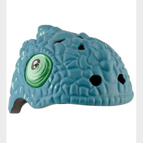 Crazy Safety Cykelhjelm m. Lys - Kamleon - Mrkebl