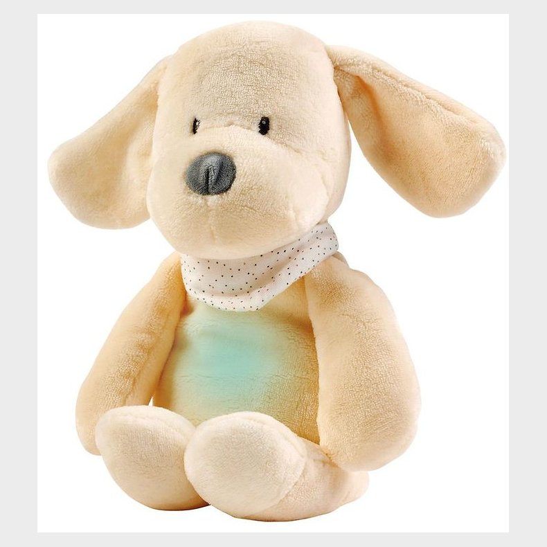 Nattou Sovebamse m. Natlys/Lyd - Sleepy Dog - Vanilla