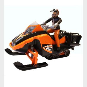 Bruder Figur m. Snescooter - bworld - 63101