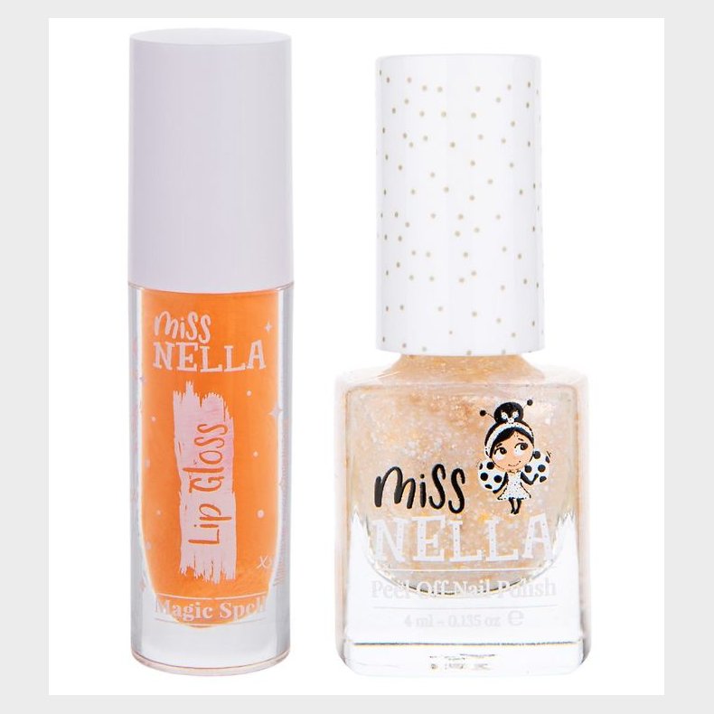 Miss Nella Lip Gloss &amp; Neglelak - Magic Spell