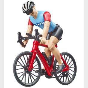 Bruder Figur m. Cykel - bworld - Cykelrytter - Mand - 63110