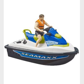 Bruder Figur m. Vandscooter - bworld - 63151