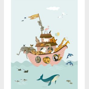 Vissevasse Plakat - 30x40 - Noah's Ark