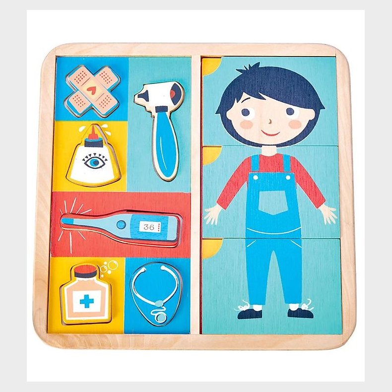 Tender Leaf Puslespil - 13 Dele - Hvor Gr Det Ondt