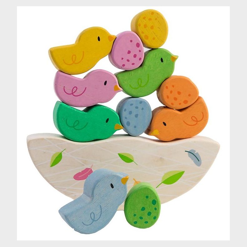 Tender Leaf Trlegetj - Mine Frste Stabledyr - 12 Dele - Fugle