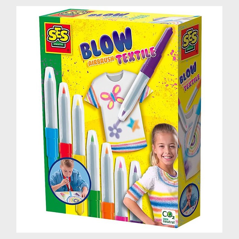 SES Creative Pustetuscher - 7 Stk. - Tekstil