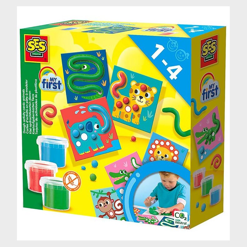 SES Creative Modellervoks - Min Frste - Dyredekorationer