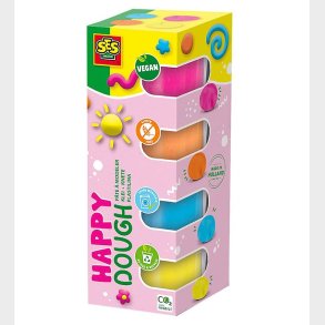 SES Creative Modellervoks - 4x90 g - Happy