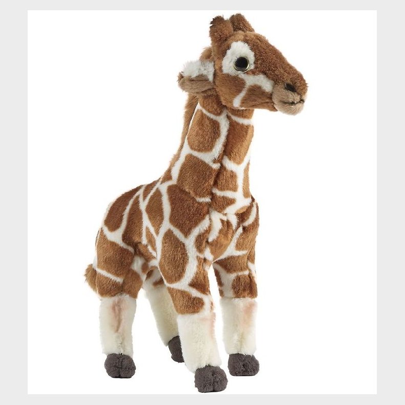 Living Nature Bamse - 30x20 cm - Giraf Medium - Brun/Hvid