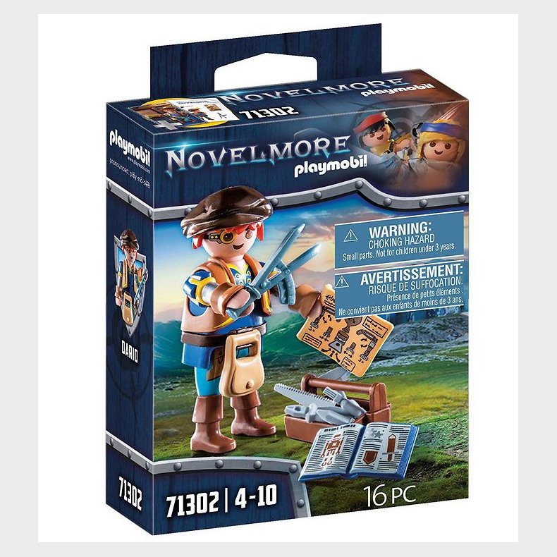 Playmobil Novelmore - Dario med Vrktj - 71302 - 16 Dele