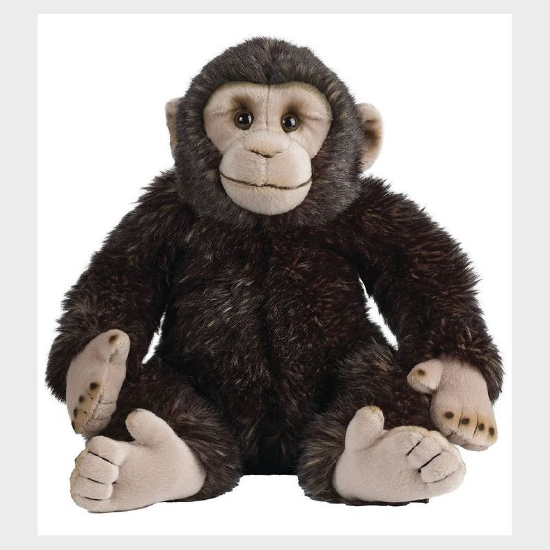 Living Nature Bamse - 25x13 cm - Chimpanse - Brun