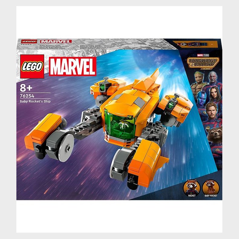 LEGO Marvel Guardians Of The Galaxy - Baby Rockets Skib 76254 -