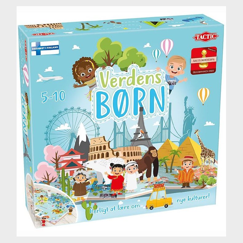 TACTIC Brtspil - Lr Om Verdens Brn - Dansk