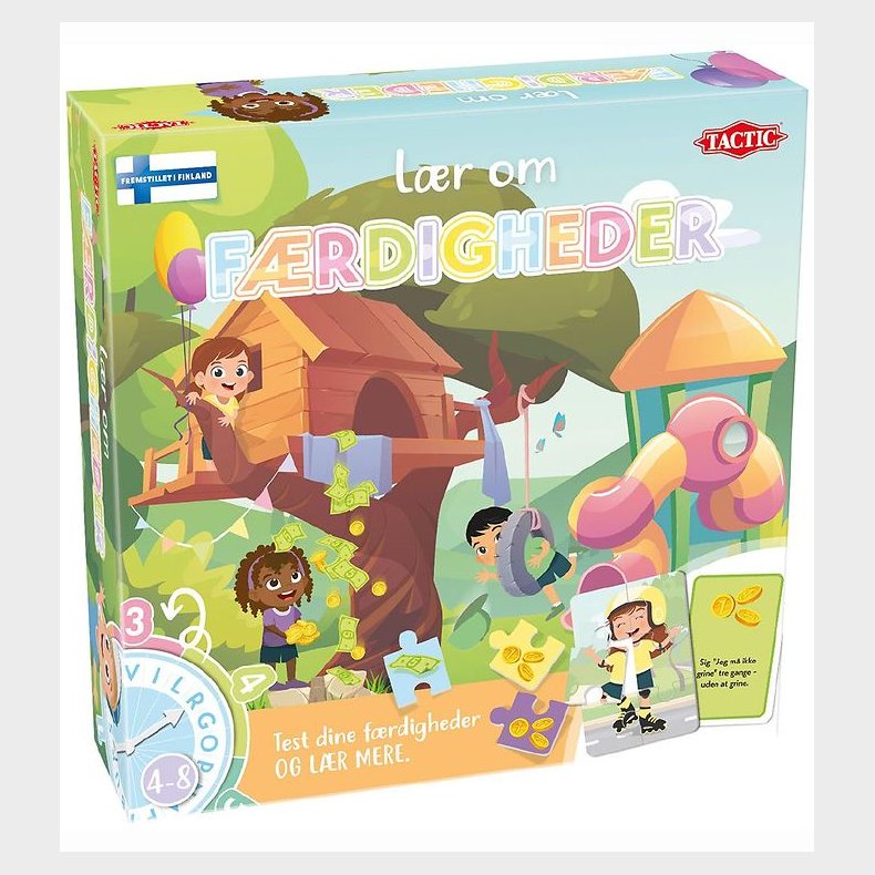 TACTIC Brtspil - Lr Om Frdigheder - Dansk
