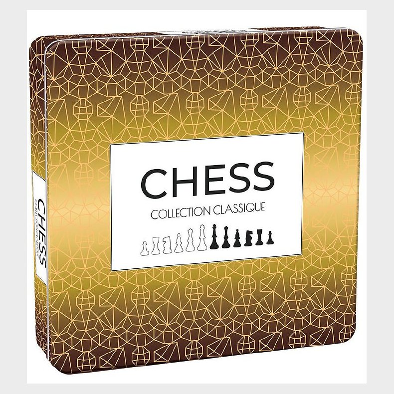 TACTIC Brtspil - Skak - Collection Classique - Tr