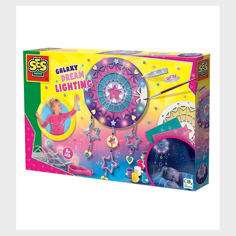 SES Creative - Drmmefanger m. Lys - Galaxy