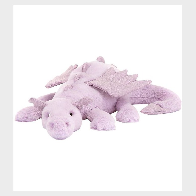 Jellycat Bamse - 50x12 cm - Lavender Dragon