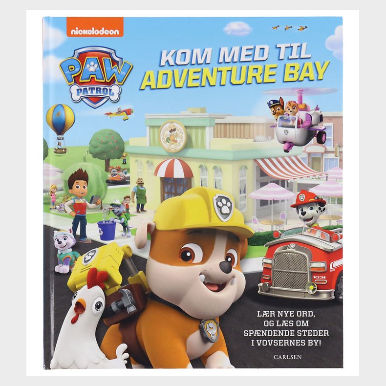 Forlaget Carlsen Bog - Paw Patrol - Kom Med Til Adventure Bay