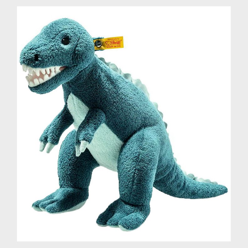 Steiff Bamse - 35 cm. - Thaisen T-Rex - Grn