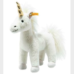 Steiff Bamse - 27 cm. - Unica Unicorn - Hvid