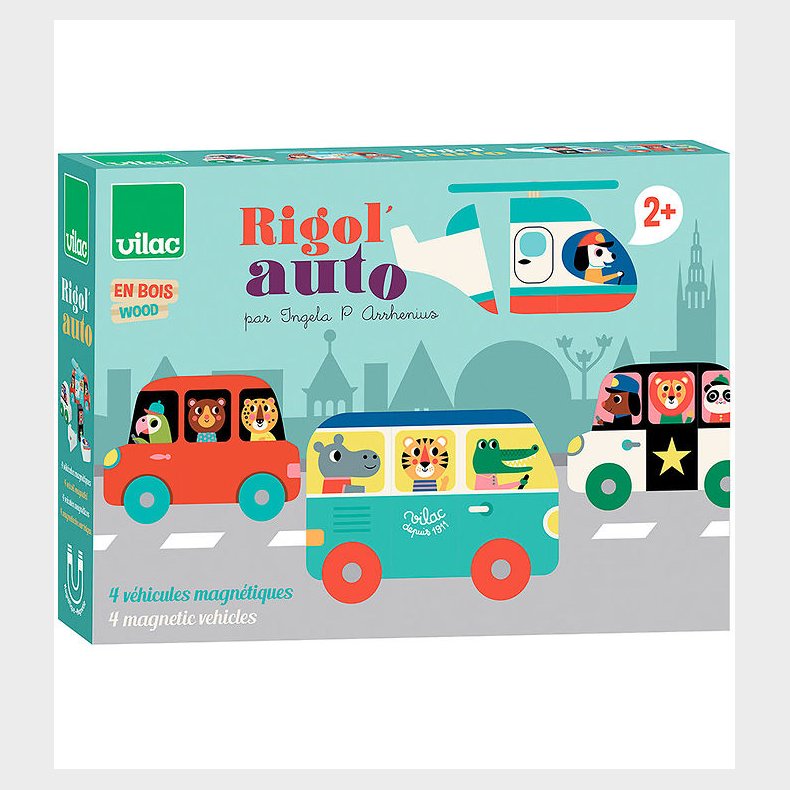 Vilac Legetj - Magnetiske Transportmidler