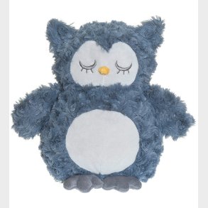 Teddykompaniet Bamse - Teddy Heaters - Ugle - 35 cm - Bl