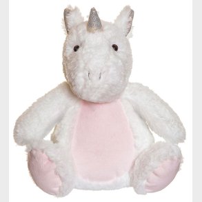 Teddykompaniet Bamse - Selvlysende Enhjrning - 22 cm - Hvid