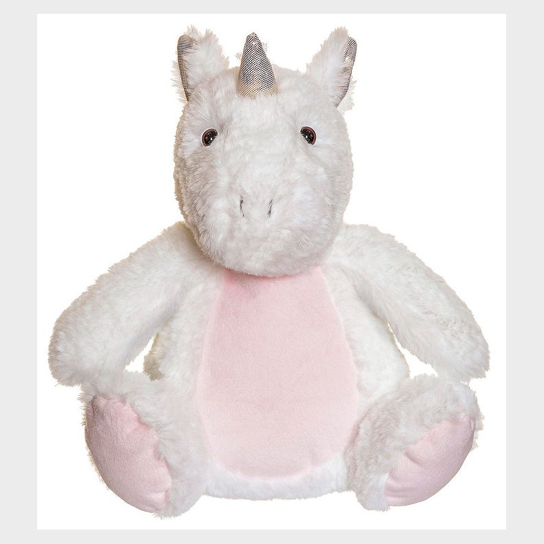 Teddykompaniet Bamse - Selvlysende Enhjrning - 22 cm - Hvid