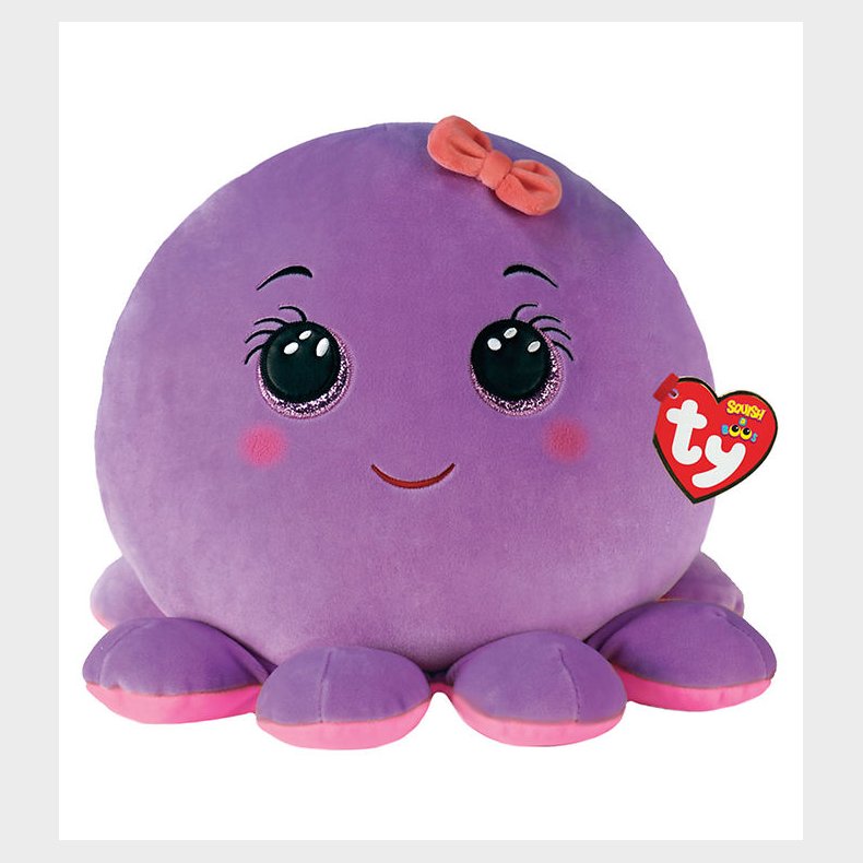 Ty Bamse - Squishy Beanies - 35 cm - Octavia