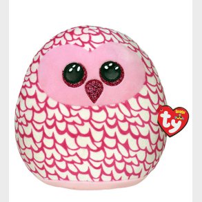 Ty Bamse - Squishy Beanies - 25 cm - Pinky