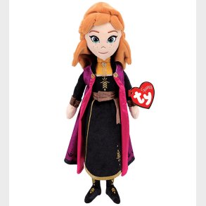 Ty Dukke m. Lyd - Beanie Buddies - 38 cm - Frozen 2 - Anna