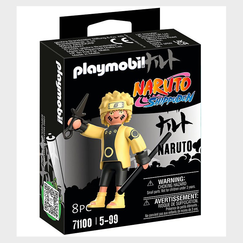 Playmobil Naruto - Naruto - 71100 - 8 Dele