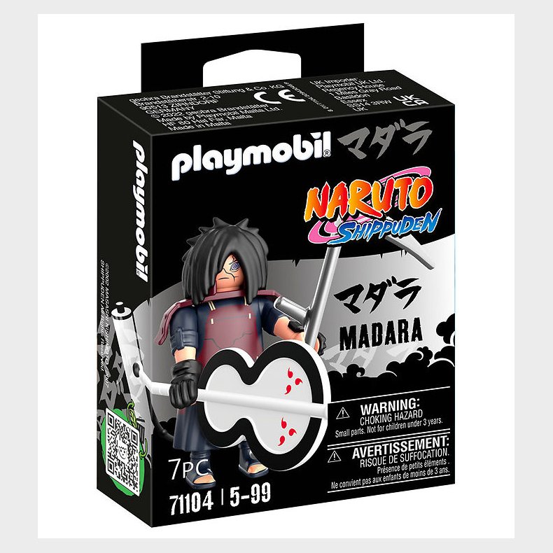 Playmobil Naruto - Madara - 71104 - 7 Dele