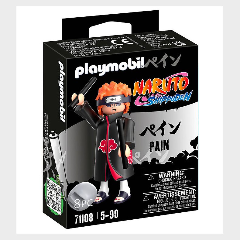 Playmobil Naruto - Pain - 71108 - 8 Dele