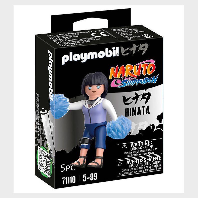 Playmobil Naruto - Hinata - 71110 - 5 Dele