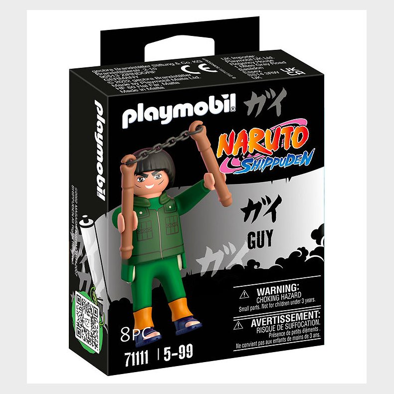 Playmobil Naruto - Guy - 71111 - 8 Dele