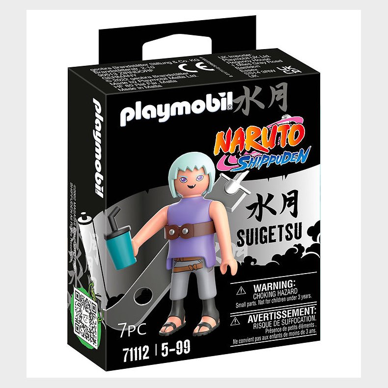 Playmobil Naruto - Suigetsu - 71112 - 7 Dele