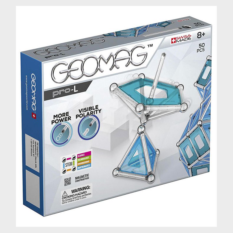 Geomag Magnetst - PRO-L Panels - 50 Dele