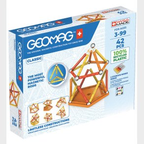 Geomag Magnetst - Classic Recycled - 42 Dele
